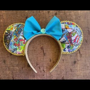 Disney Magic Kingdom Minnie Mouse Ears Headband
